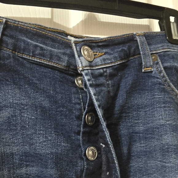 Hudson Tori Selvage Slouch Denim Cut-Off Micro Shorts in Illi, High Rise, EUC! - Picture 5 of 12